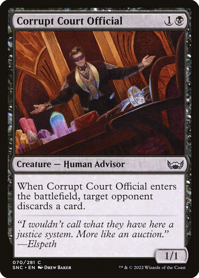 Corrupt Court Official (SNC) (70)