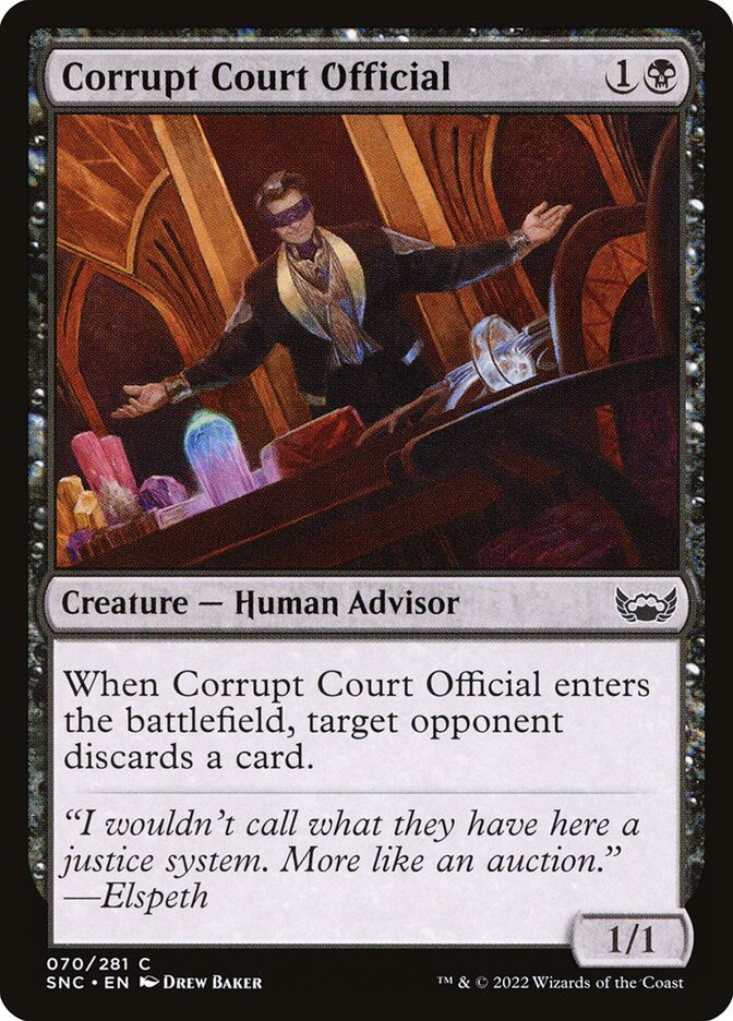 Corrupt Court Official (SNC) (70)