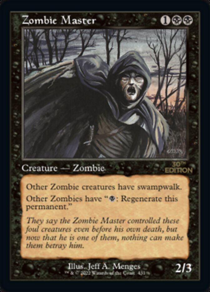 Zombie Master (30a) / Retro Frame