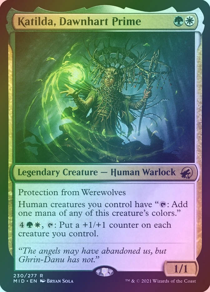 Katilda, Dawnhart Prime (MID) (230) / Foil