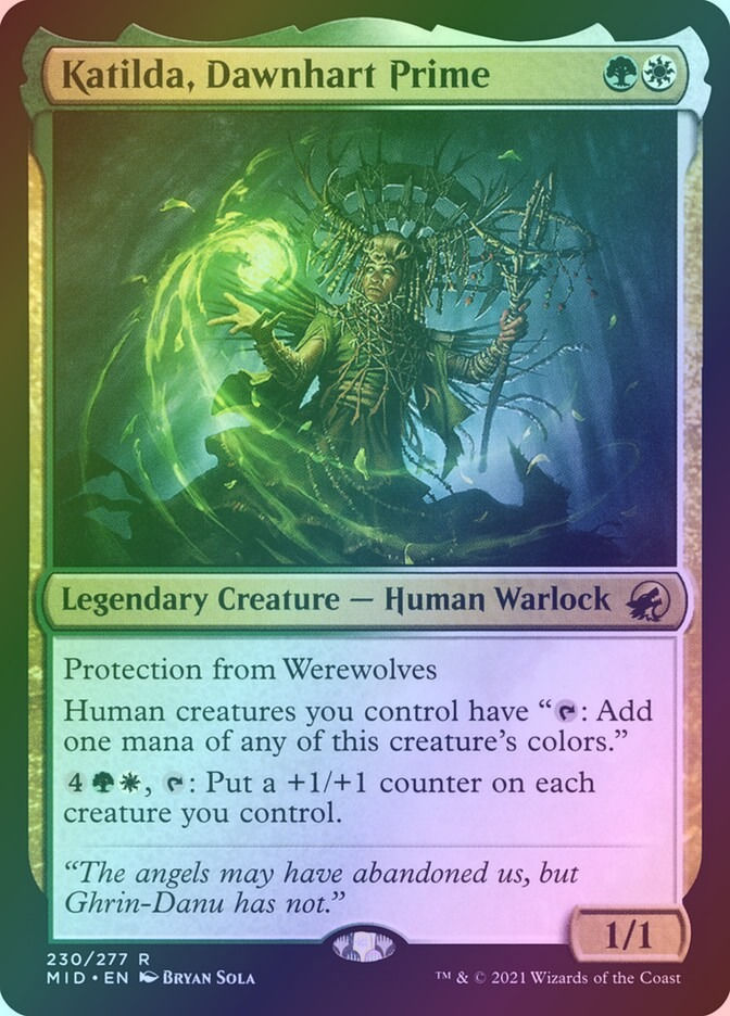Katilda, Dawnhart Prime (MID) (230) / Foil
