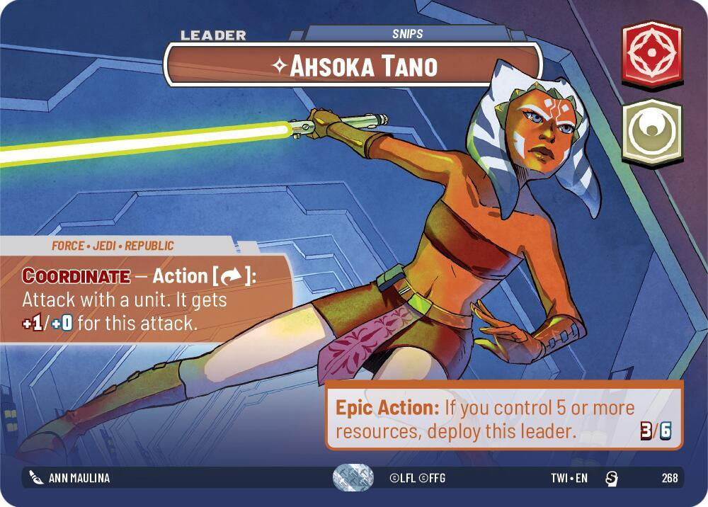 Ahsoka Tano - Snips (Showcase) (TWI) (268) / Foil