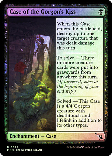 Case of the Gorgon's Kiss (mkm) (79) / Foil