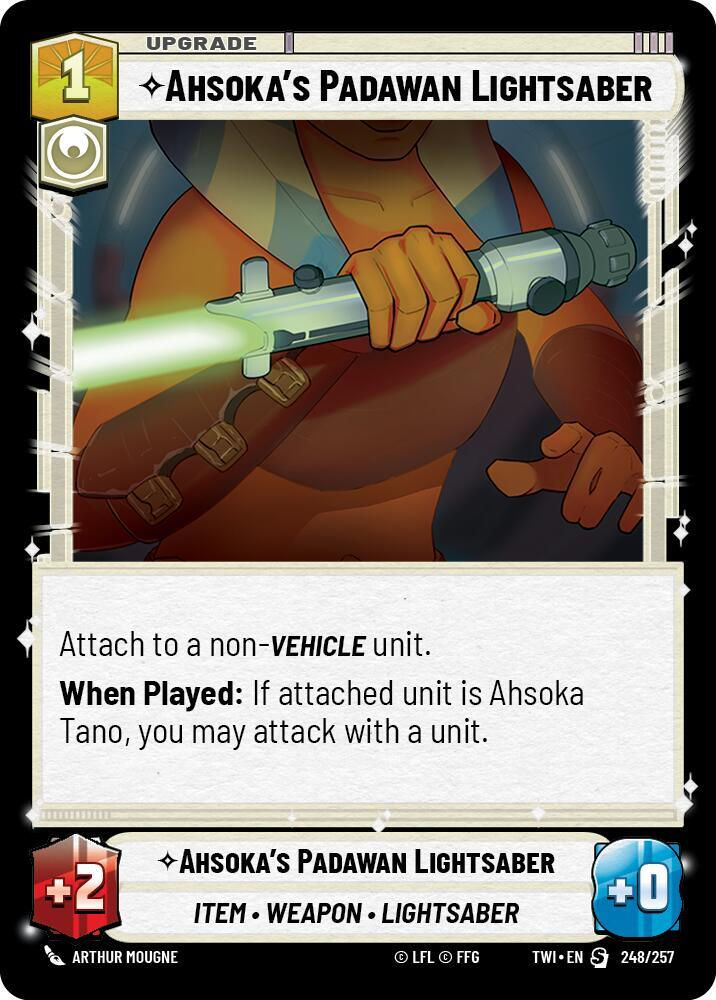 Ahsoka's Padawan Lightsaber (TWI) (248/257)