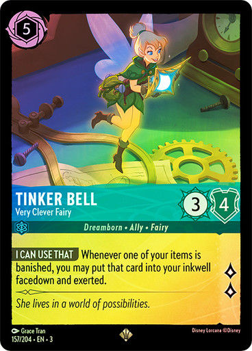 Tinker Bell - Very Clever Fairy (LOR_ITI) / Foil