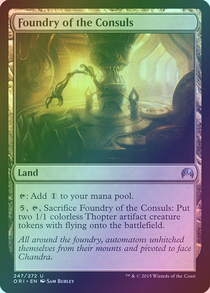Foundry of the Consuls (ORI) (247) / Foil