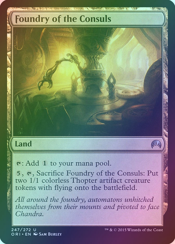 Foundry of the Consuls (ORI) (247) / Foil