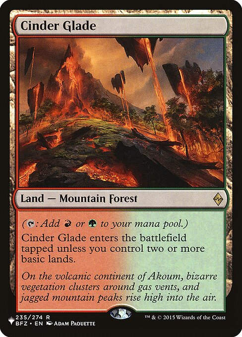 Cinder Glade (PLST) (BFZ-235)
