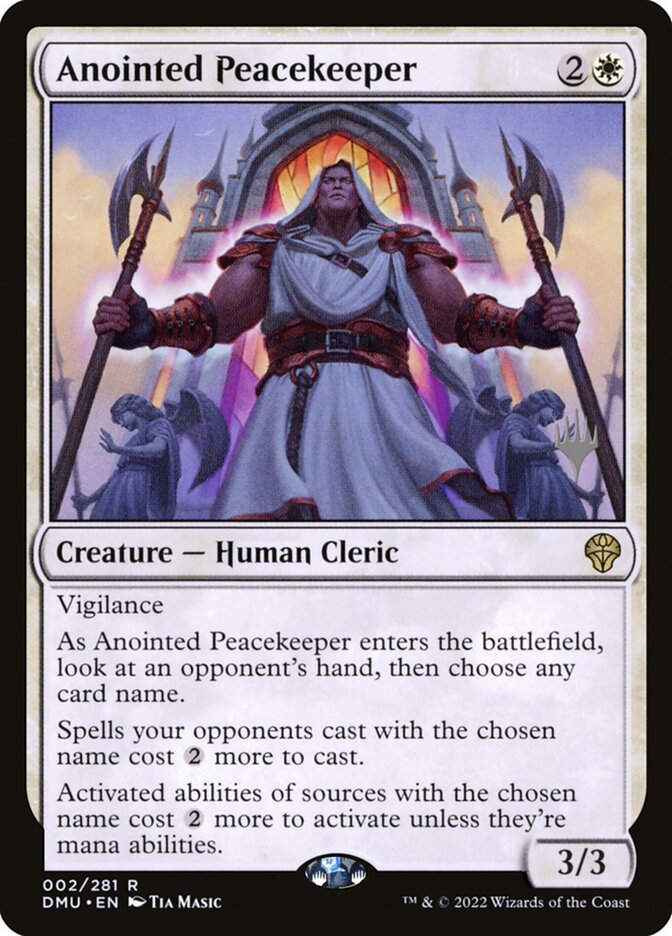 Anointed Peacekeeper (PDMU) (2p)