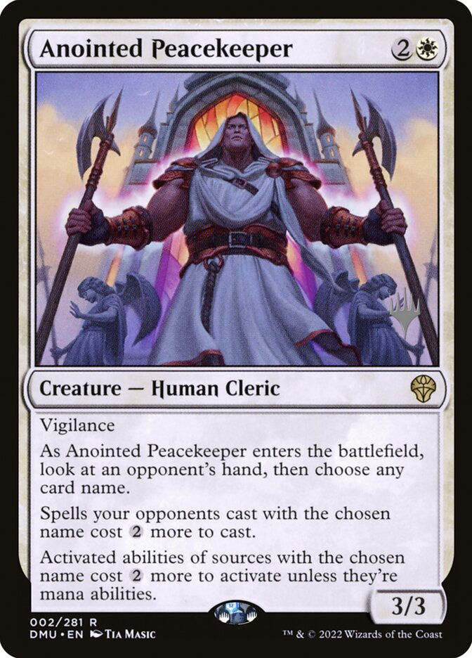 Anointed Peacekeeper (PDMU) (2p)