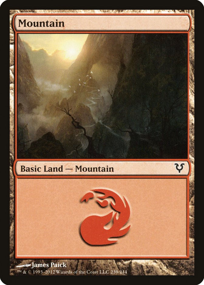 Mountain (AVR) (239) / Foil