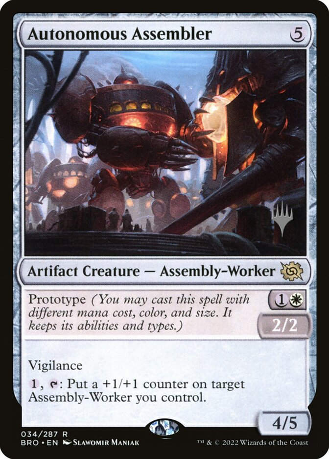 Autonomous Assembler (PBRO) (34p)