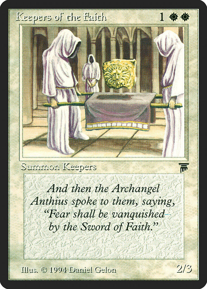 Keepers of the Faith (leg)