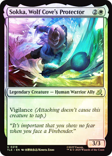 Sokka, Wolf Cove's Protector (TLE) (219) / Foil