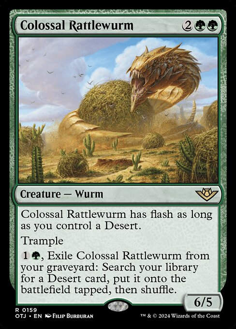 Colossal Rattlewurm (otj) (159)