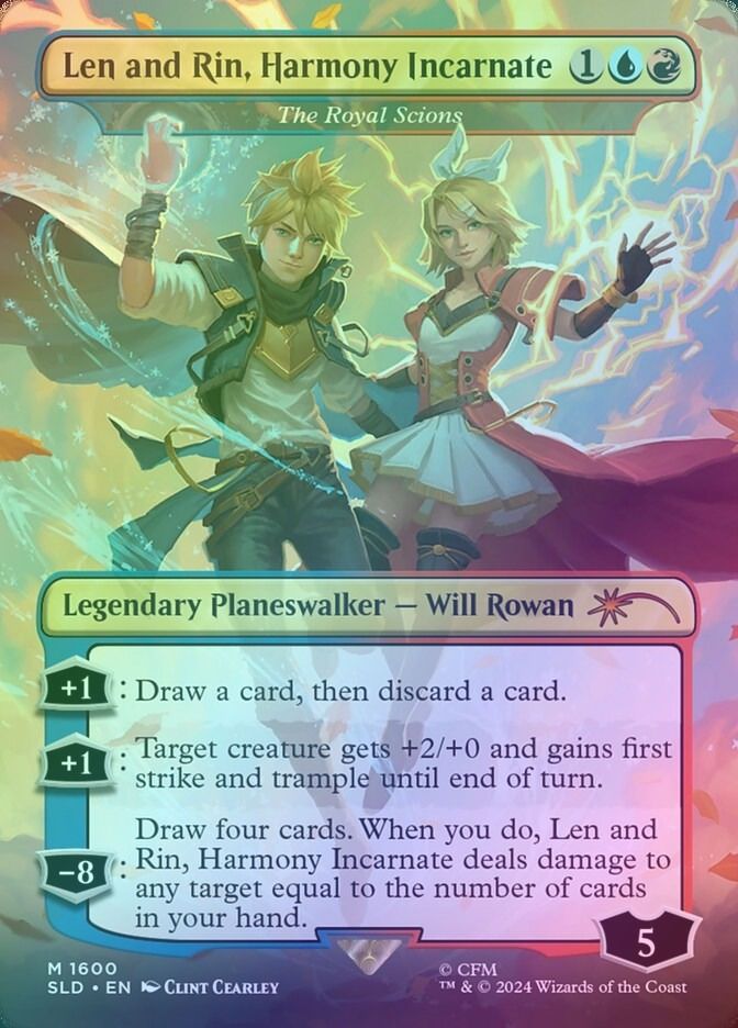 The Royal Scions (SLD) (1600) / Borderless / Foil