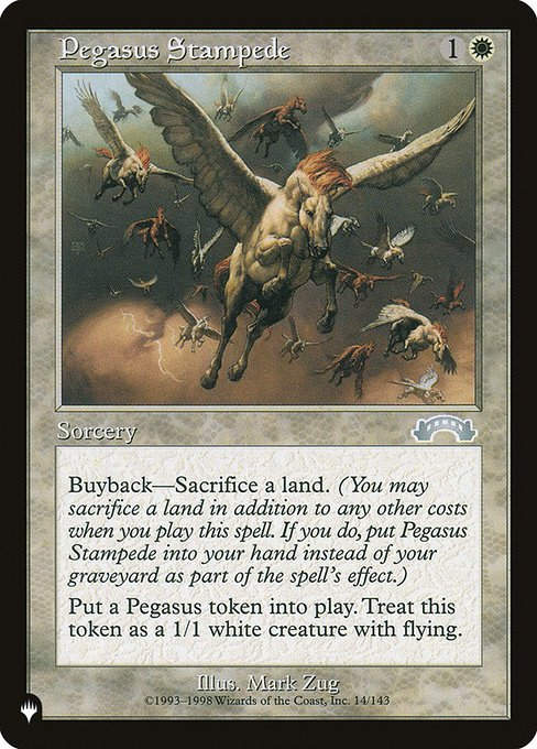 Pegasus Stampede (PLST) (EXO-14)