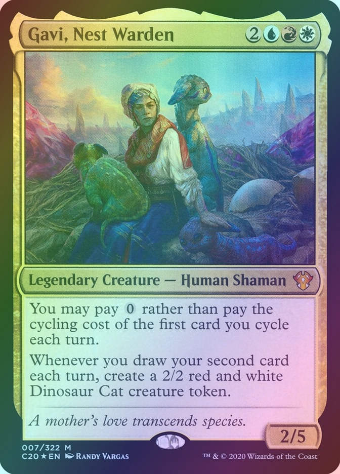 Gavi, Nest Warden (C20) (7) / Foil