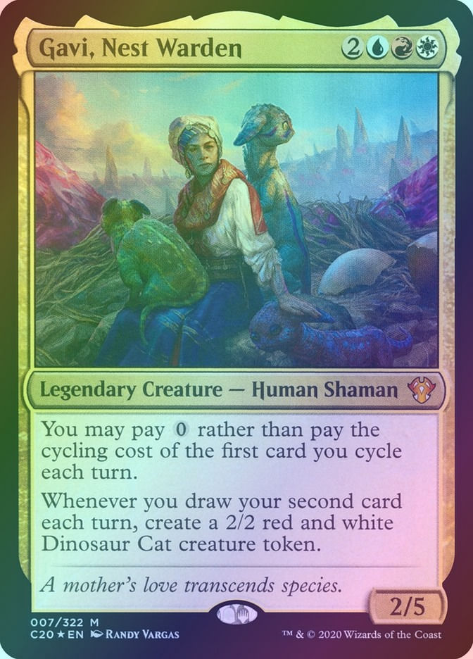 Gavi, Nest Warden (C20) (7) / Foil