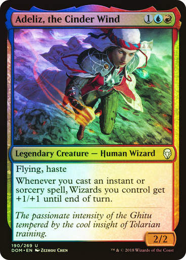 Adeliz, the Cinder Wind (DOM) (190) / Foil