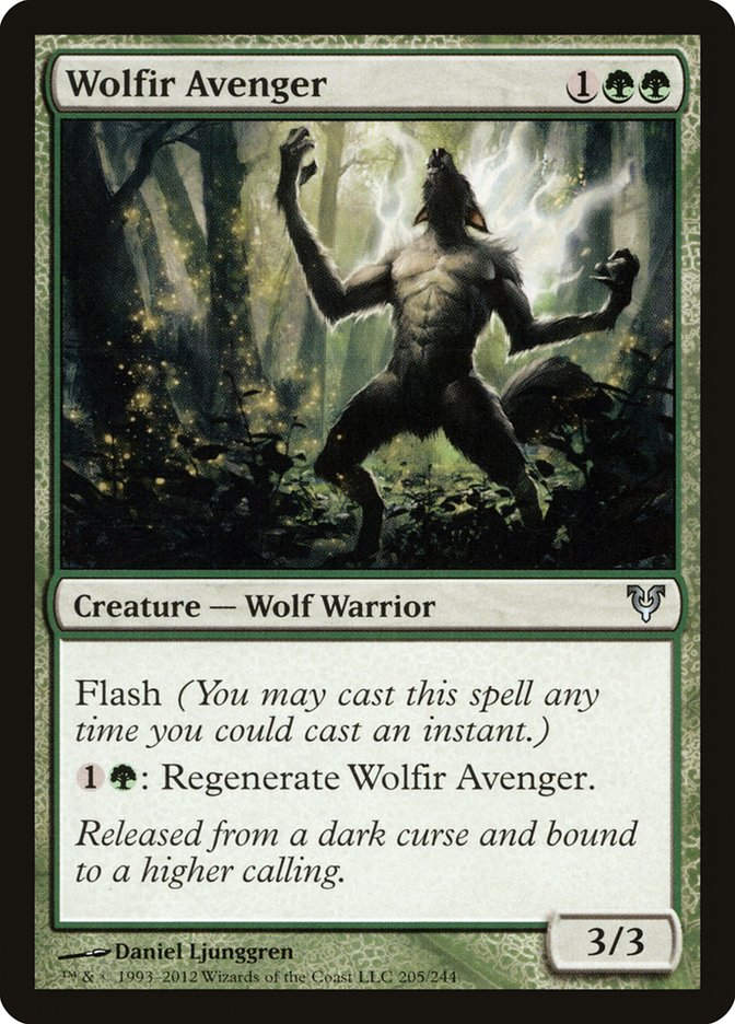 Wolfir Avenger (AVR) (205) / Foil
