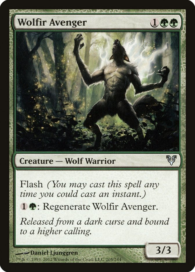 Wolfir Avenger (AVR) (205) / Foil
