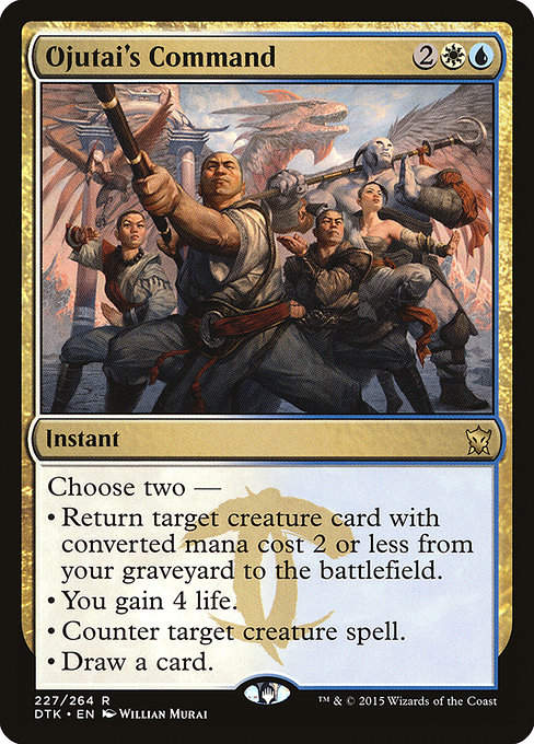 Ojutai's Command (DTK)