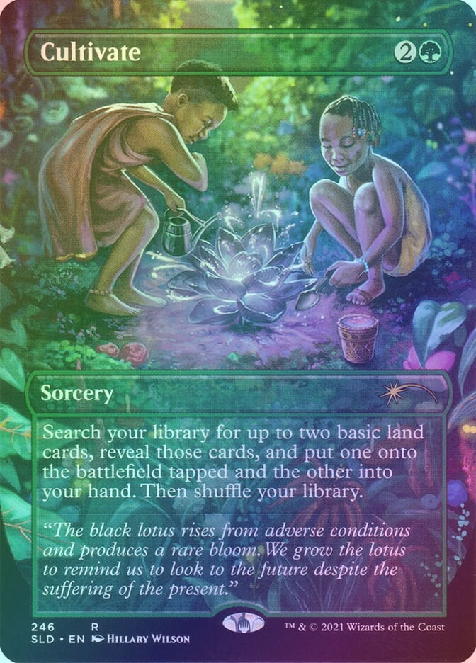 Cultivate (SLD) (246) / Borderless / Foil