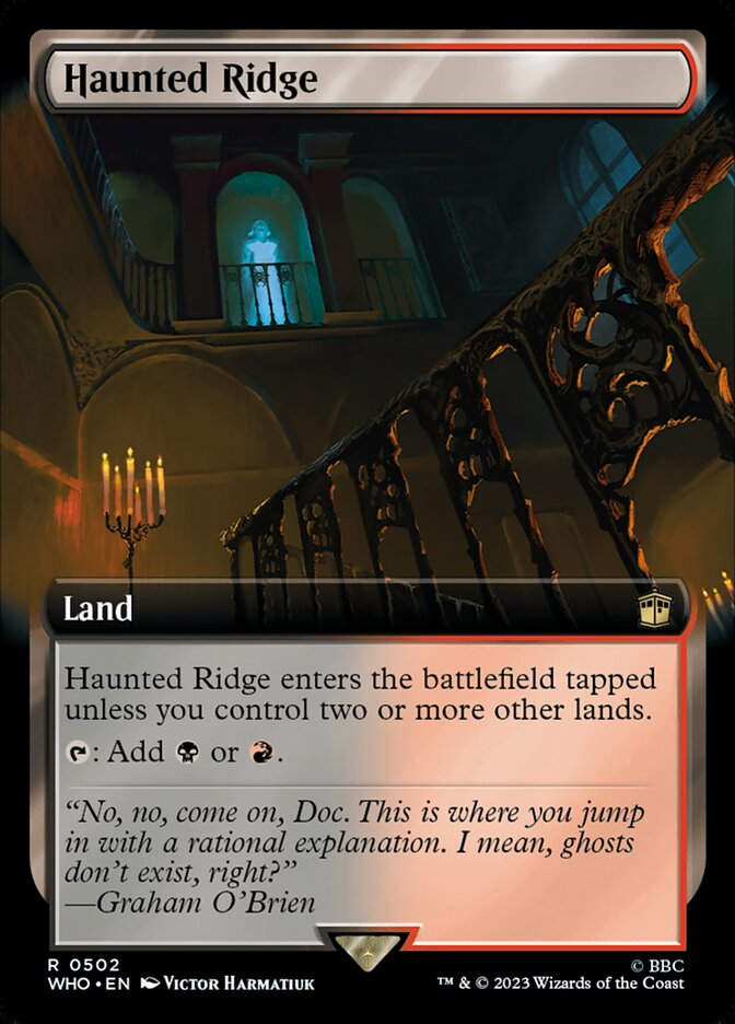 Haunted Ridge (WHO) (502) / Extended Art