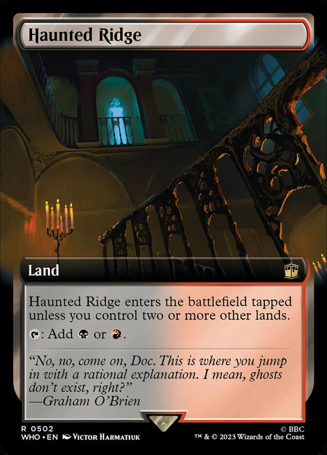 Haunted Ridge (WHO) (502) / Extended Art
