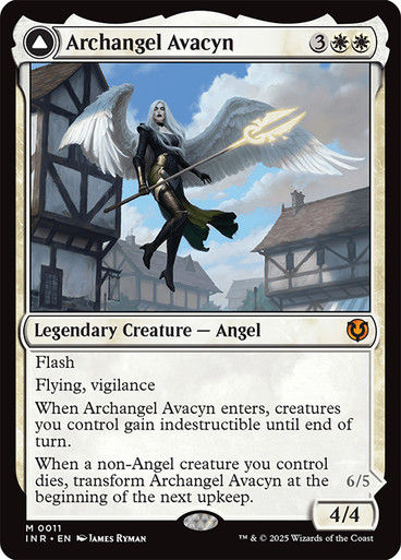 Archangel Avacyn // Avacyn, the Purifier (INR) (11) — cara 1 de 2