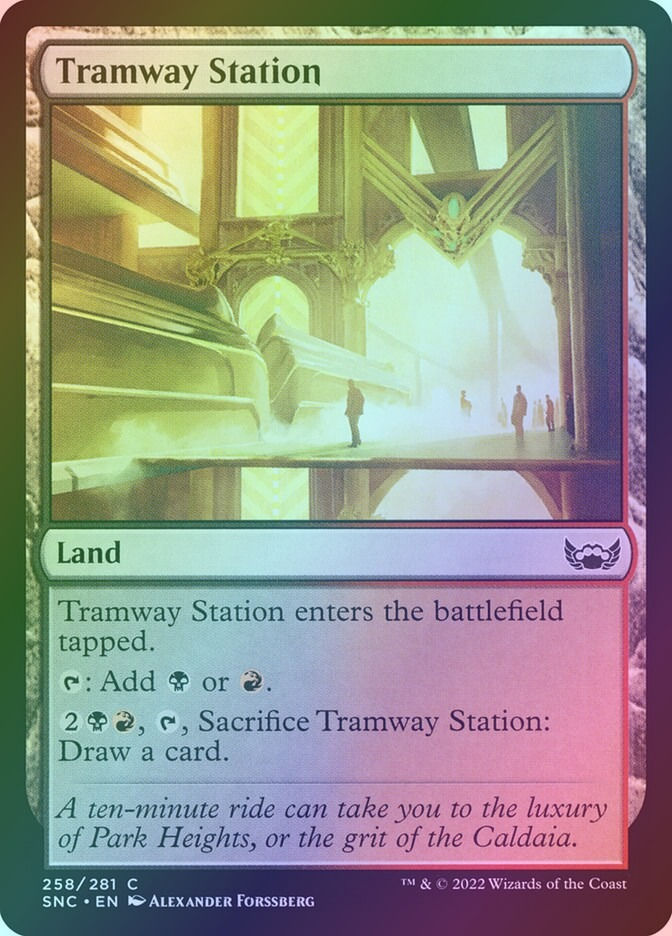 Tramway Station (SNC) (258) / Foil