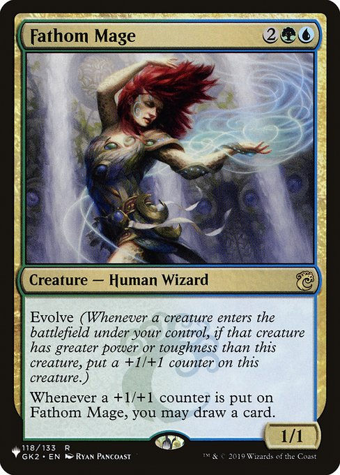 Fathom Mage (PLST) (GK2-118)
