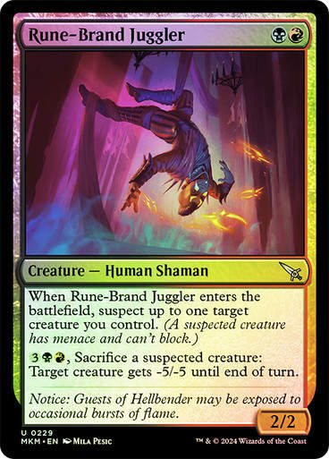 Rune-Brand Juggler (mkm) (229) / Foil