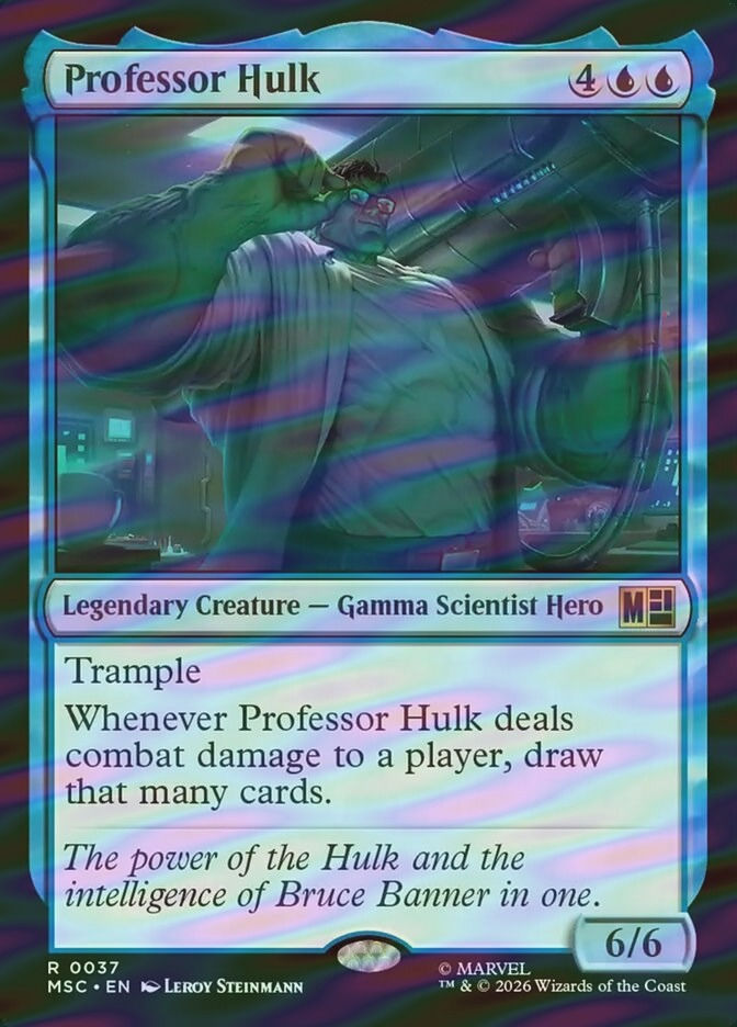 Professor Hulk (MSC) (37) / Surge Foil