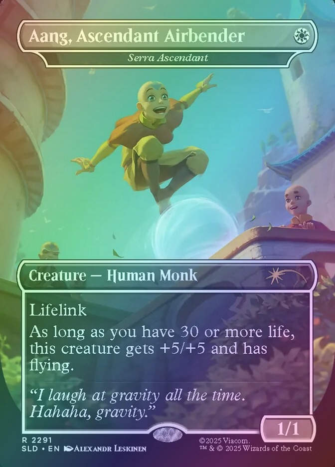 Serra Ascendant (SLD) (2291) / Borderless / Foil