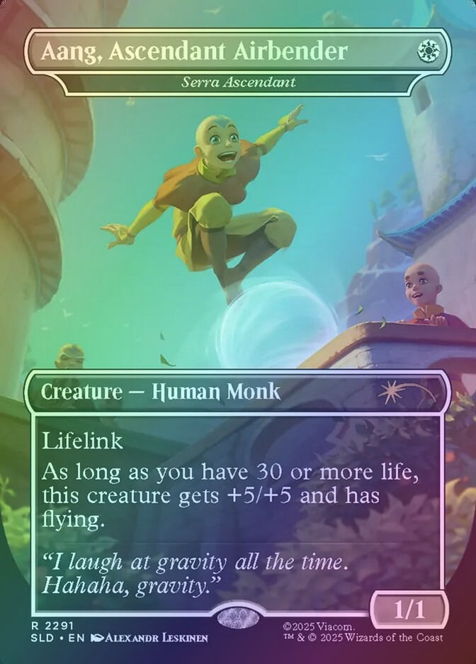Serra Ascendant (SLD) (2291) / Borderless / Foil