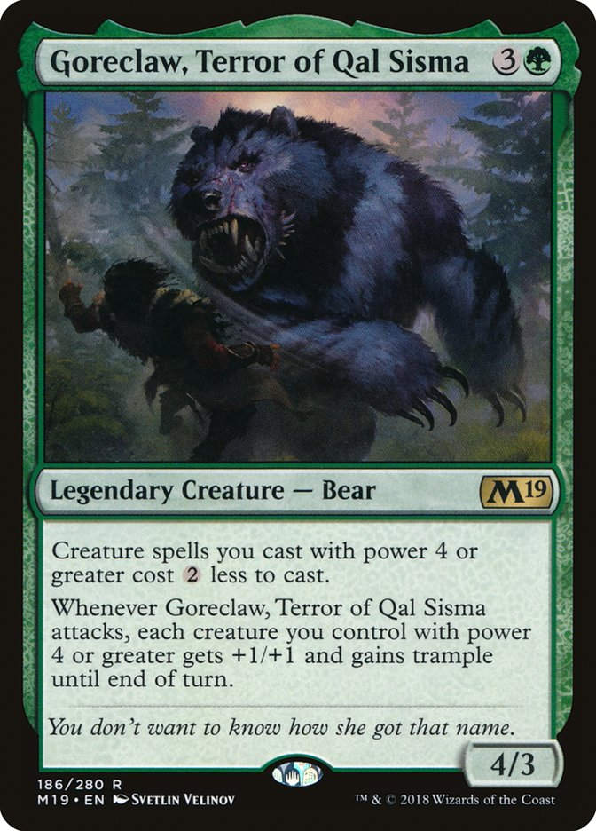Goreclaw, Terror of Qal Sisma (M19) (186)