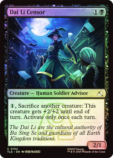 Dai Li Censor (TLE) (102) / Foil