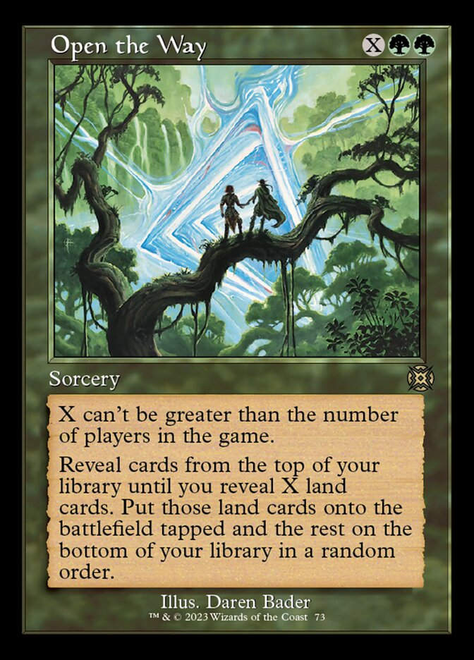 Open the Way (MAT) / Showcase