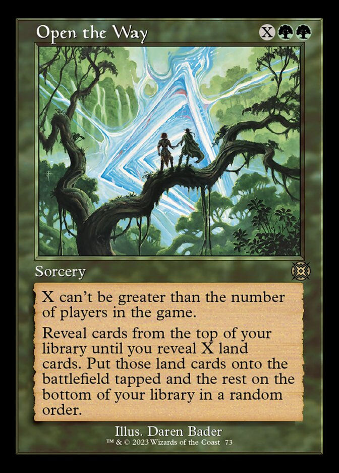 Open the Way (MAT) / Showcase