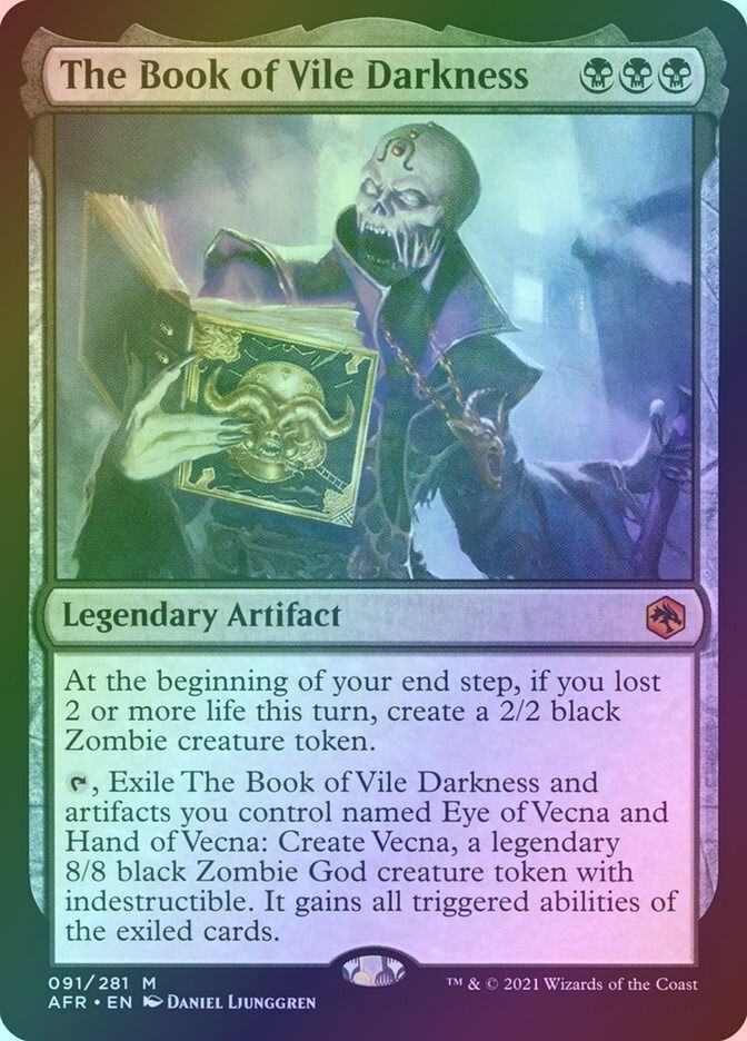 The Book of Vile Darkness (AFR) (91) / Foil