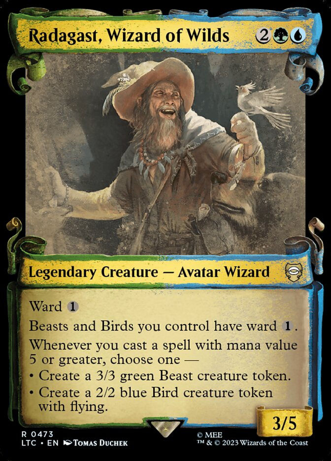 Radagast, Wizard of Wilds (LTC) (473) / Showcase