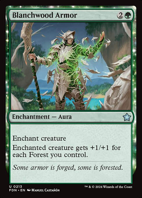 Blanchwood Armor (FDN) (213)