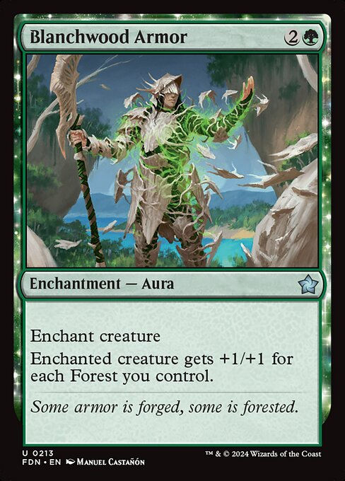 Blanchwood Armor (FDN) (213)