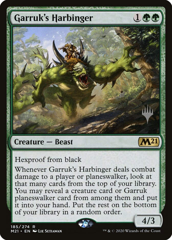 Garruk's Harbinger (PM21) (185p)