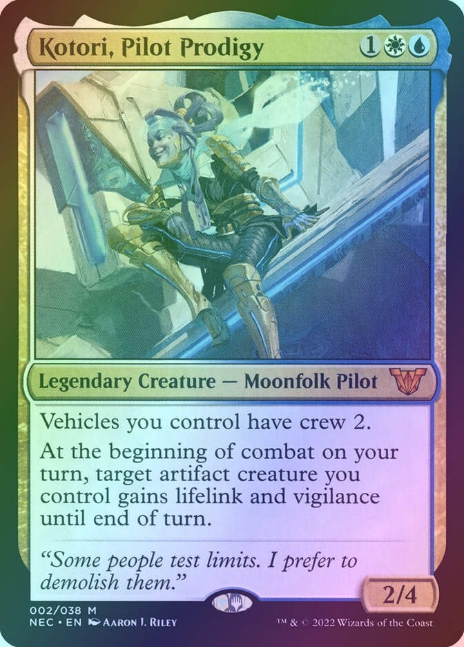 Kotori, Pilot Prodigy (NEC) (2) / Foil