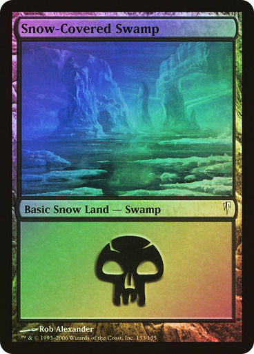 Snow-Covered Swamp (CSP) / Foil