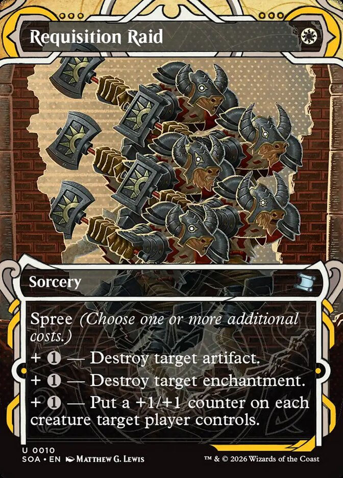 Requisition Raid (SOA) (10) / Borderless / Showcase