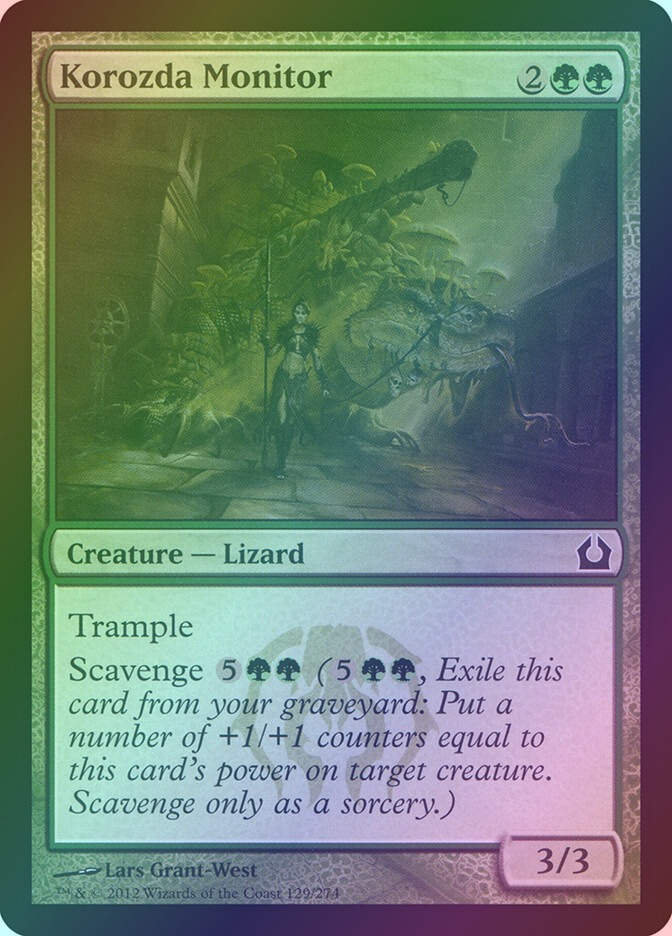 Korozda Monitor (RTR) (129) / Foil